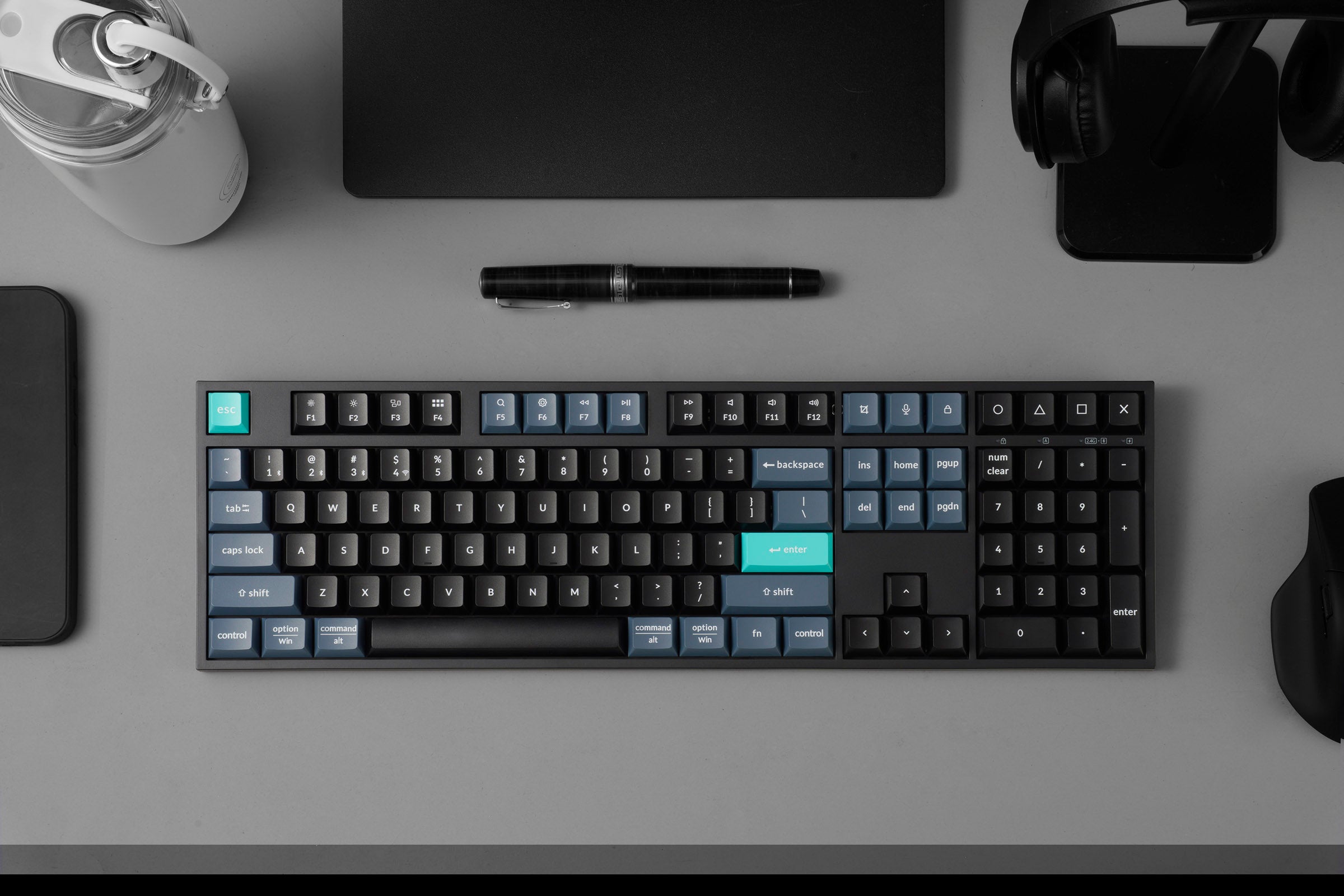 Keychron B36 Wireless Low Profile Keyboard MKW3UBMQIT |76533|