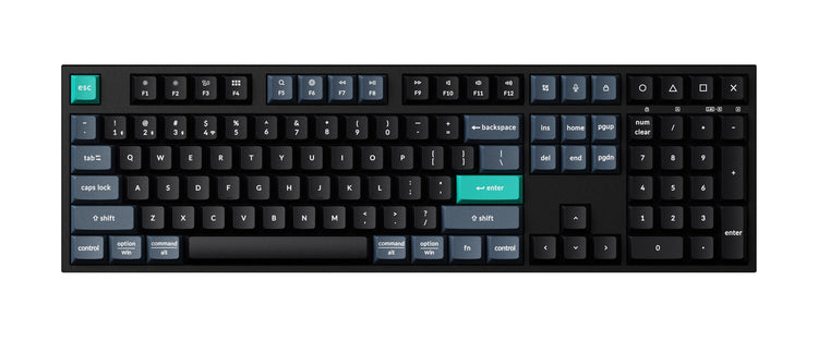 Keychron B36 Wireless Low Profile Keyboard MKW3UBMQIT |0|