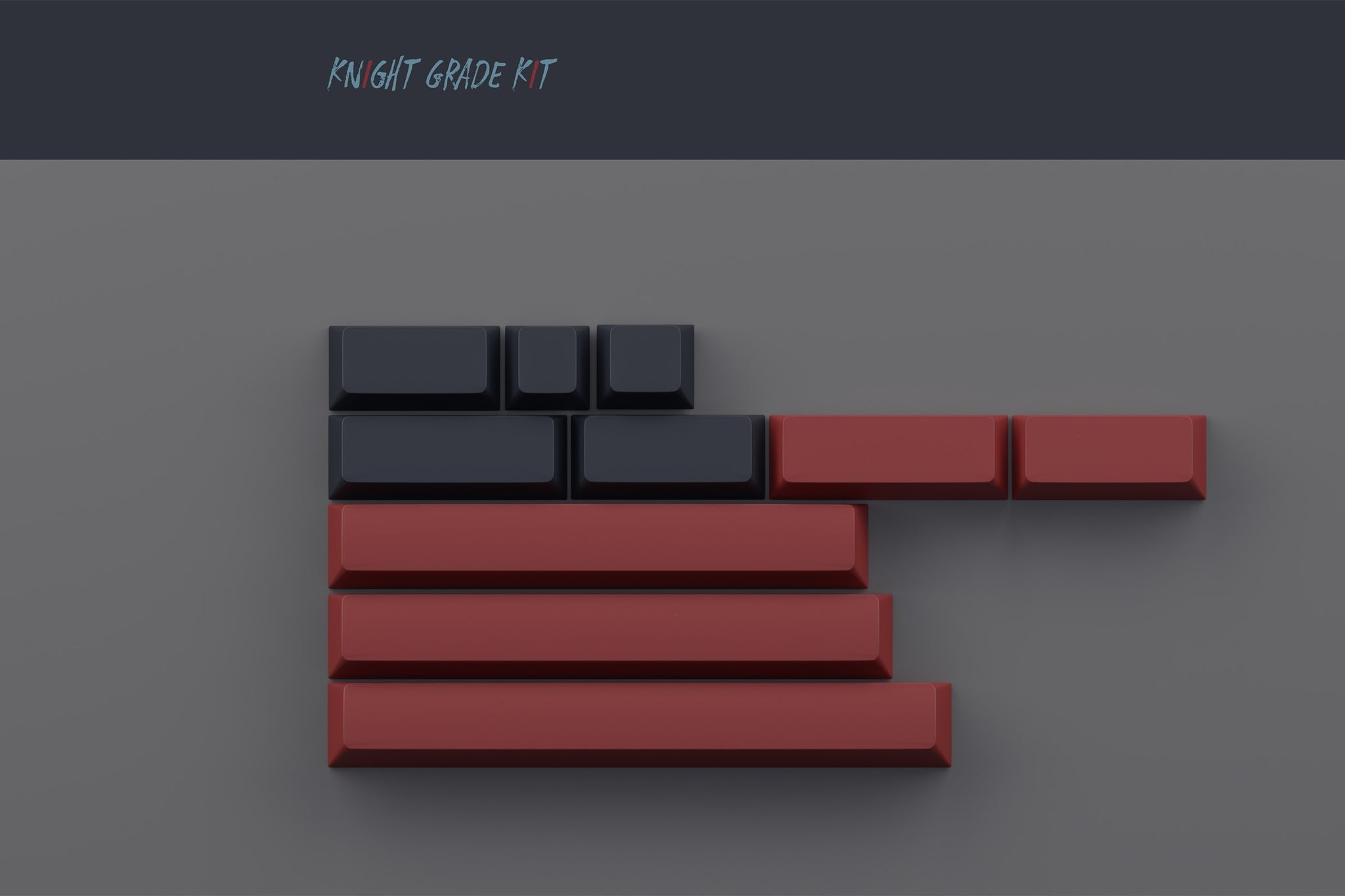 GMK Shadow Cherry Profile Double Shot ABS Keycap Set - Thumbnail 3