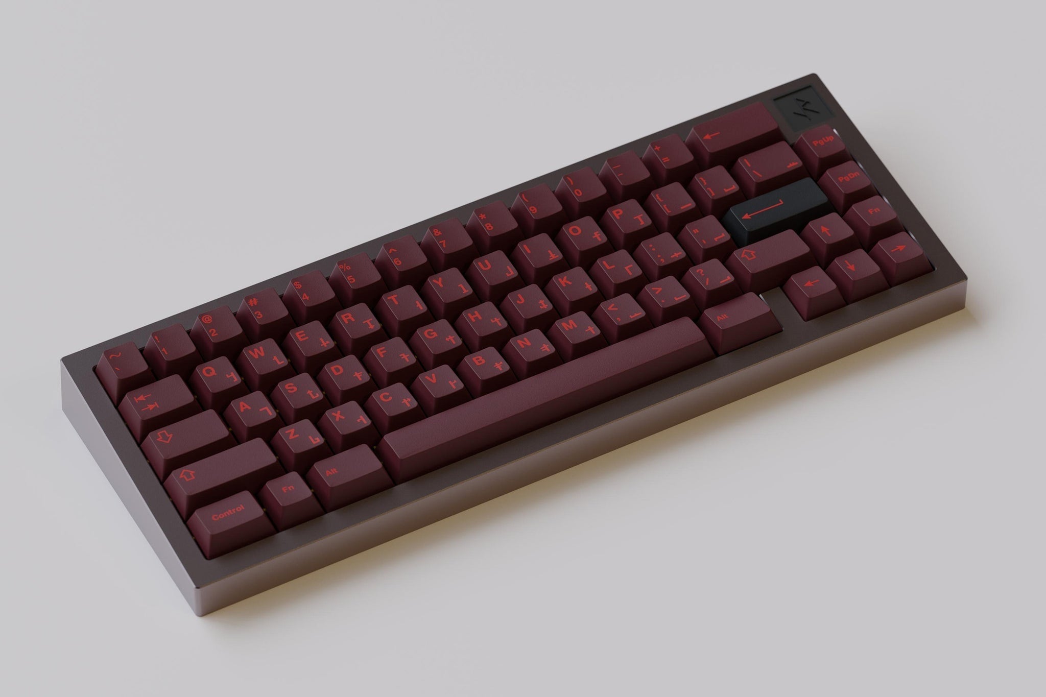 GMK Infernal Base 121 Key Cherry Profile Double Shot ABS Keycap Set MK8H3RNV46 |76306|