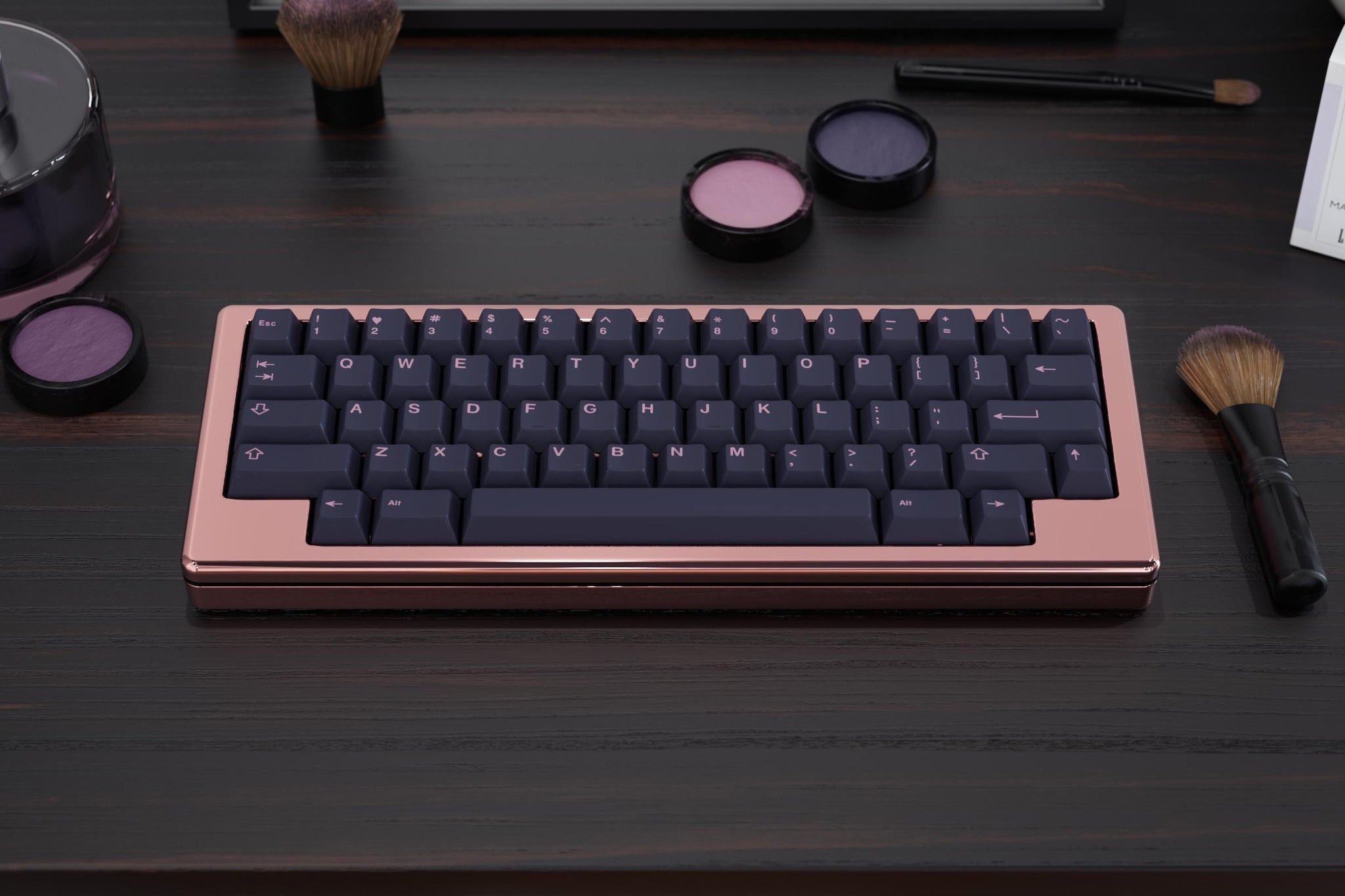 GMK Rouge R2 Base 114 Key Cherry Profile Double Shot ABS Keycap Set MKESKGI0PO |76313|