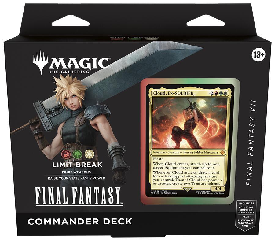 Magic: The Gathering - Final Fantasy Commander Deck - Limit Break MK8VDGF6UL |0|