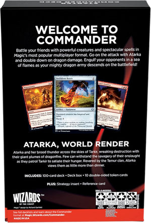 Magic The Gathering Starter Commander Deck Draconic Destruction MK93VRHVEC |76212|