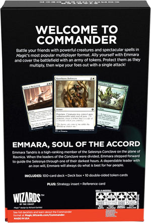 Magic The Gathering Starter Commander Deck Token Triumph MKT5AVDM58 |76210|