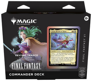 Magic: The Gathering - Final Fantasy Commander Deck - Revival Trance MKE4FM4FS4 |0|