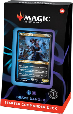 Magic The Gathering Starter Commander Deck Grave Danger MK7AQKDS0M |0|
