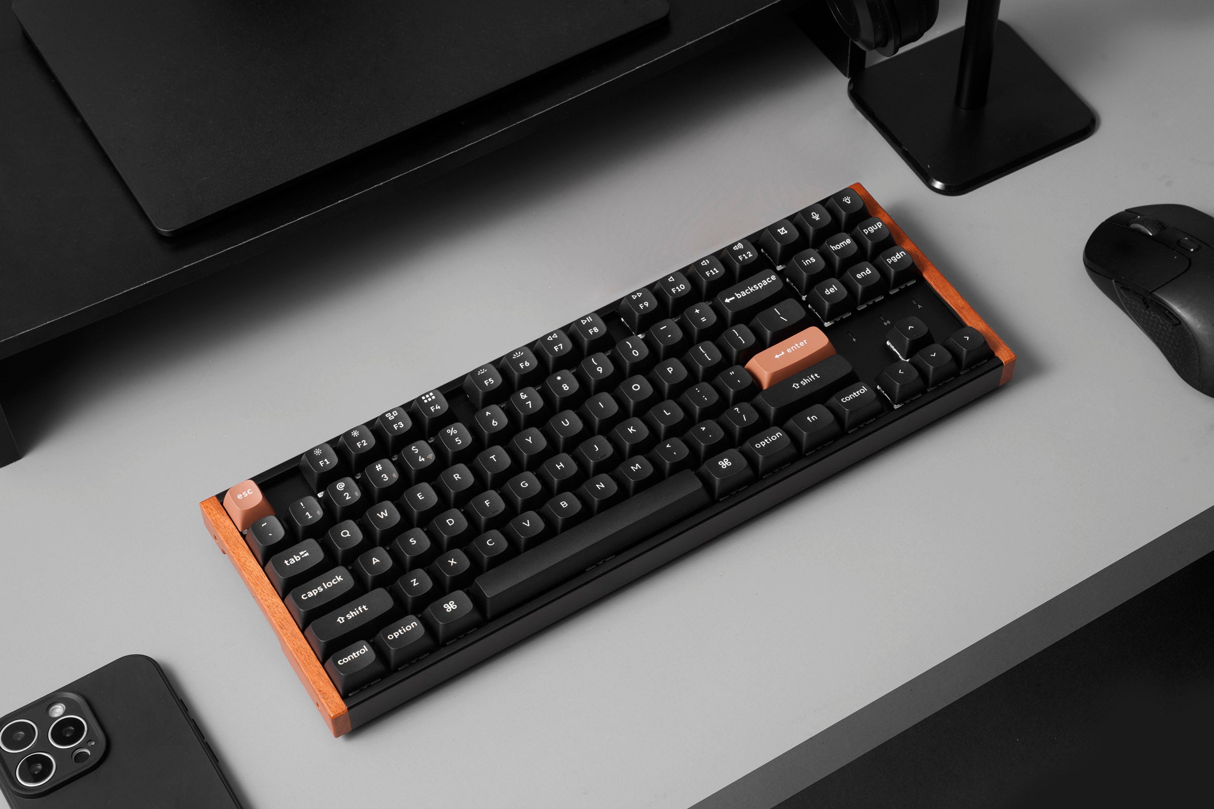 Keychron K8 HE * TKL Wireless RGB Keyboard MK0E3LXGQM |76459|