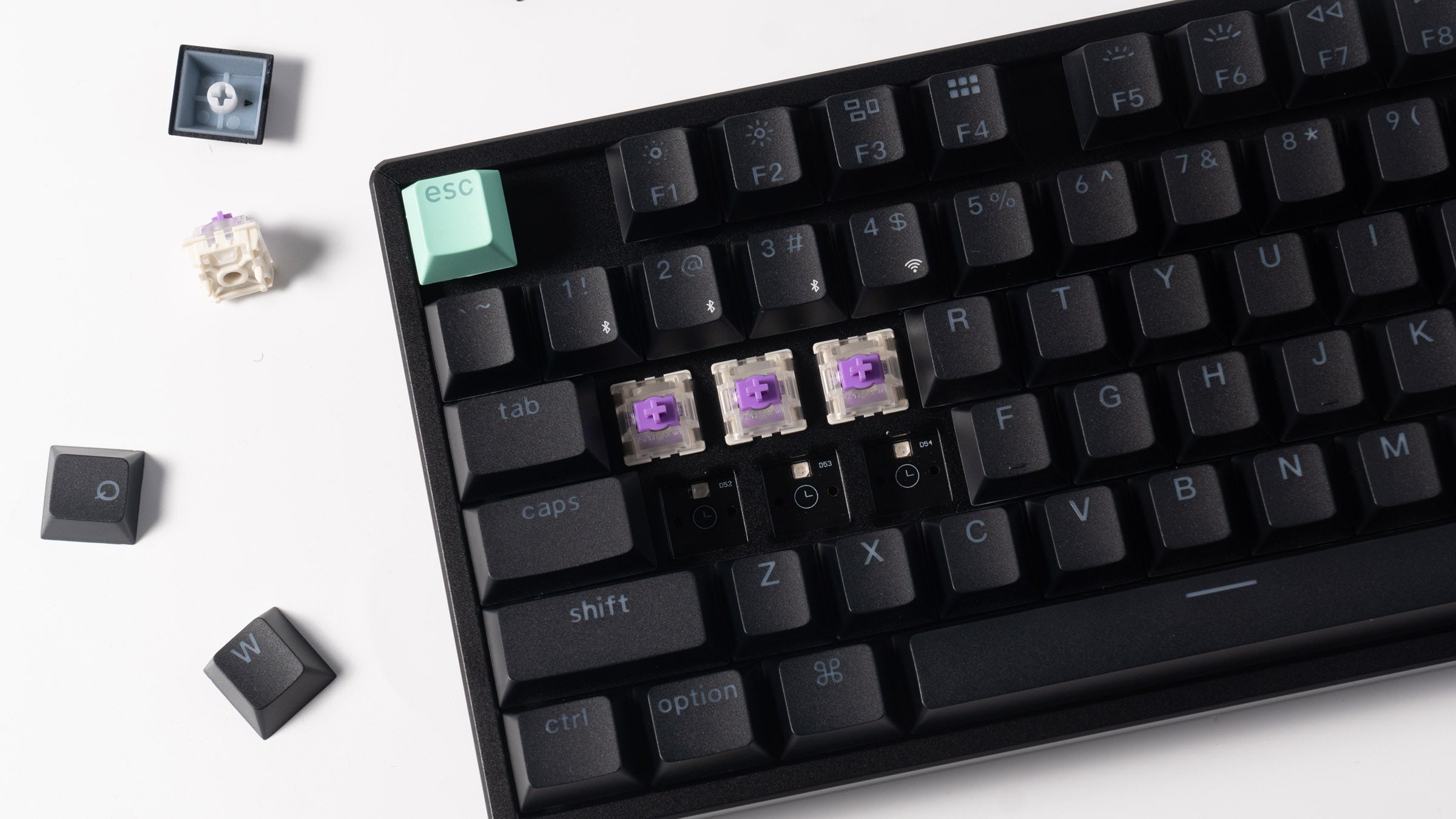 Keychron K8 HE * TKL Wireless RGB Keyboard MK0E3LXGQM |76463|