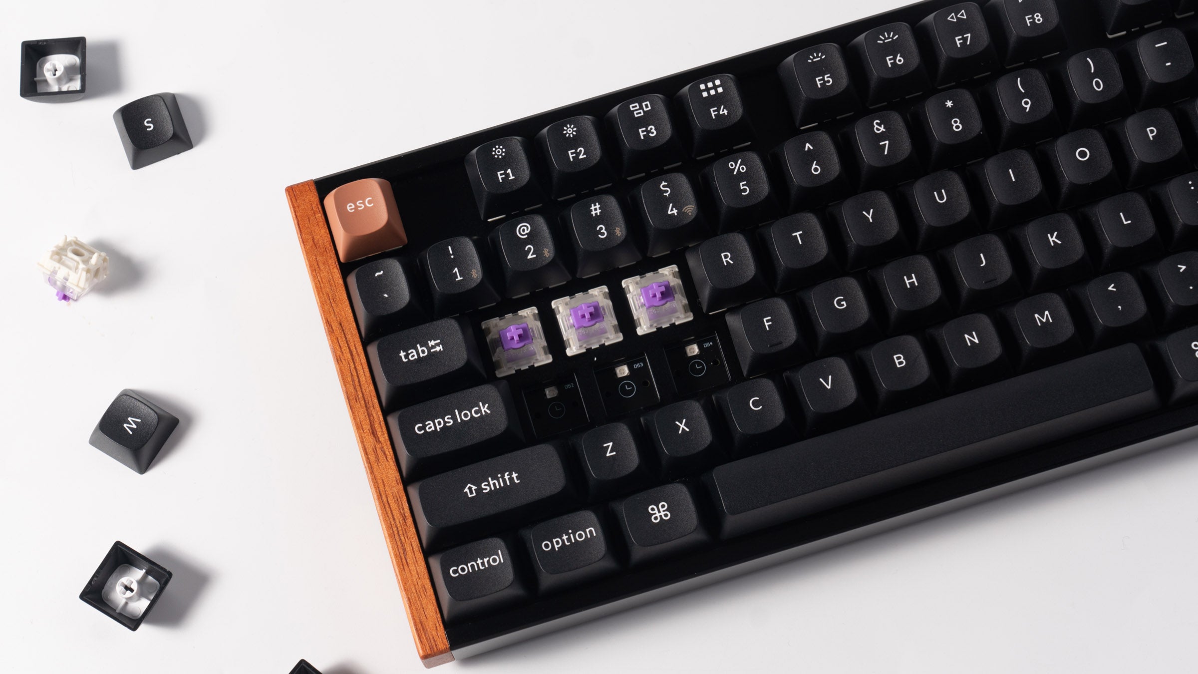 Keychron K8 HE Special Edition（US配列）ブラック Keychron K8 HE TKL Wireless RGB Keyboard