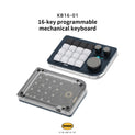 DOIO KB16 Triple Knob Macro Pad Keyboard