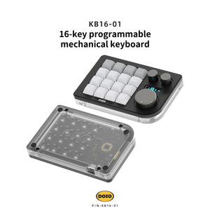 DOIO KB16 Triple Knob Macro Pad Keyboard MKTXE3U9Z9 |26214|