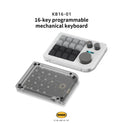 DOIO KB16 Triple Knob Macro Pad Keyboard
