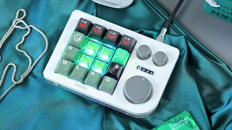 DOIO KB16 Triple Knob Macro Pad Keyboard MKTXE3U9Z9 |80111|