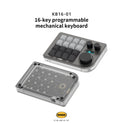 DOIO KB16 Triple Knob Macro Pad Keyboard