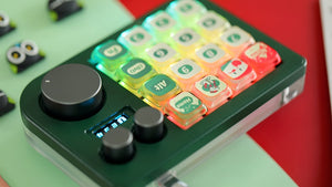 DOIO KB16 Triple Knob Macro Pad Keyboard MKTXE3U9Z9 |80100|