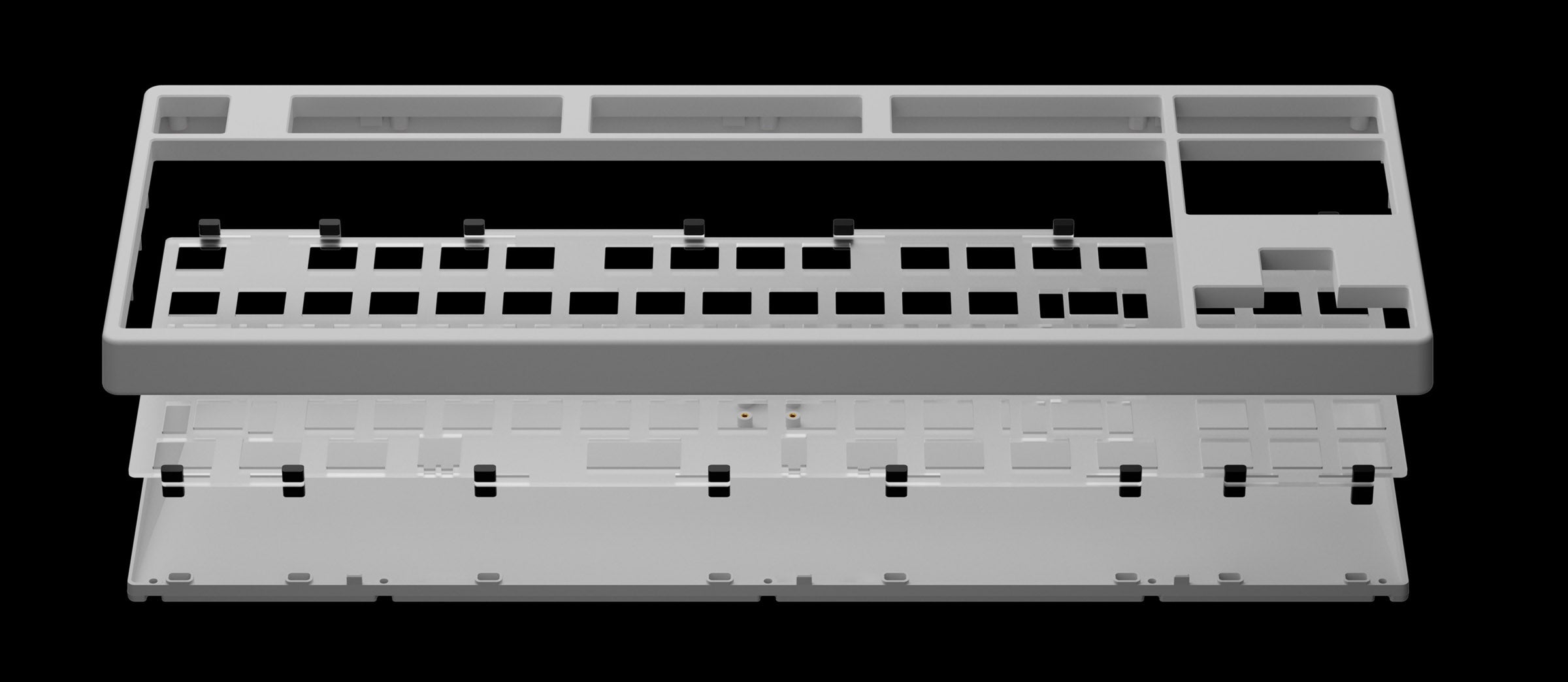 KBDFans Tiger Lite Gaming Tofix 8K Barebones TKL DIY