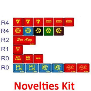 Tai-Hao Sin City Cubic ABS Double Shot Keycap Set MKREZ3MGI3 |76389|