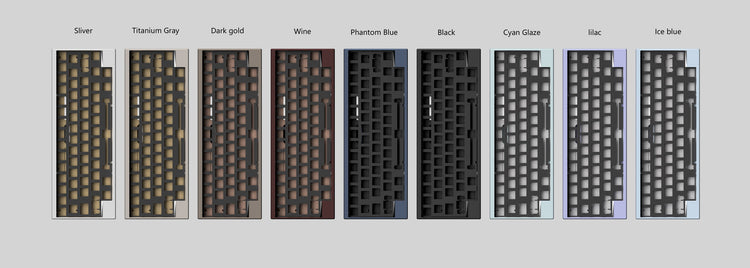 GDK Lab DK1-60 * Barebones 60% Hotswap Wireless DIY Keyboard Kit MK8JZD5X6P |0|