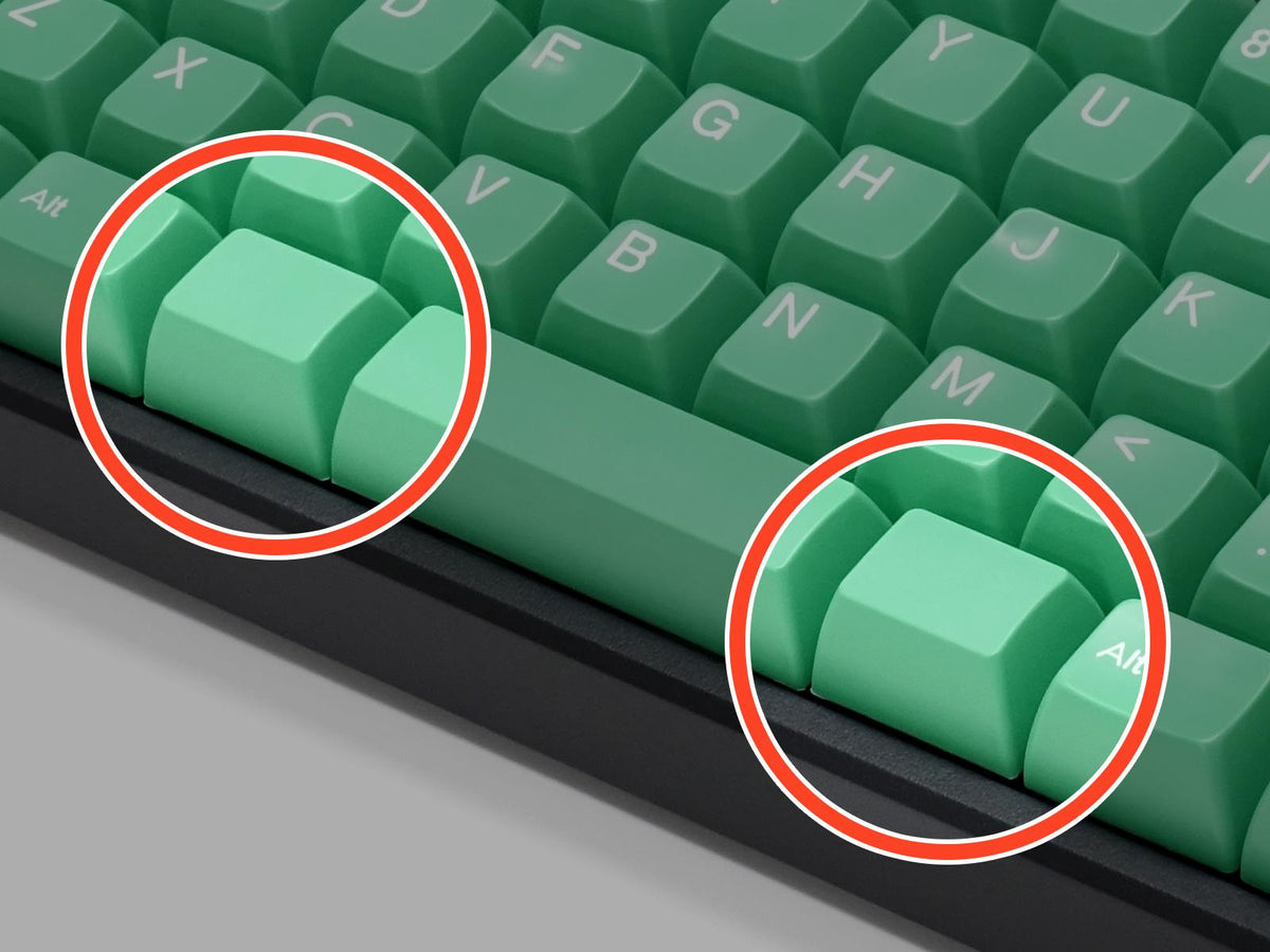 Keys Sa Computer Filco Mint MINILA 72 Key SA Profile Double Shot ABS Keycap Set