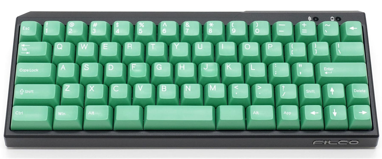 Filco Mint MINILA 72 Key SA Profile Double Shot ABS Keycap Set