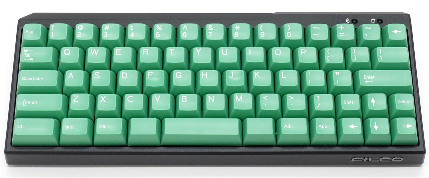Filco Mint MINILA 72 Key SA Profile Double Shot ABS Keycap Set