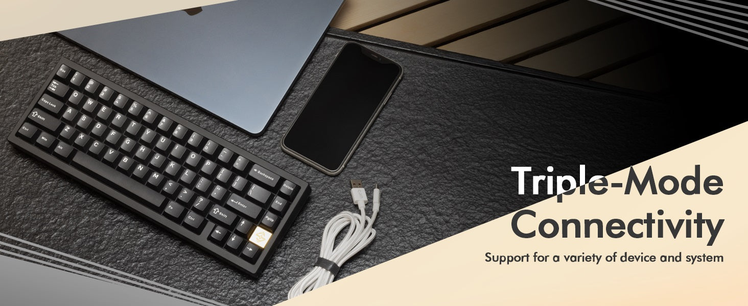 WOBKEY Zen 65 * Aluminum Wireless Keyboard MK0CF8LSND |77201|