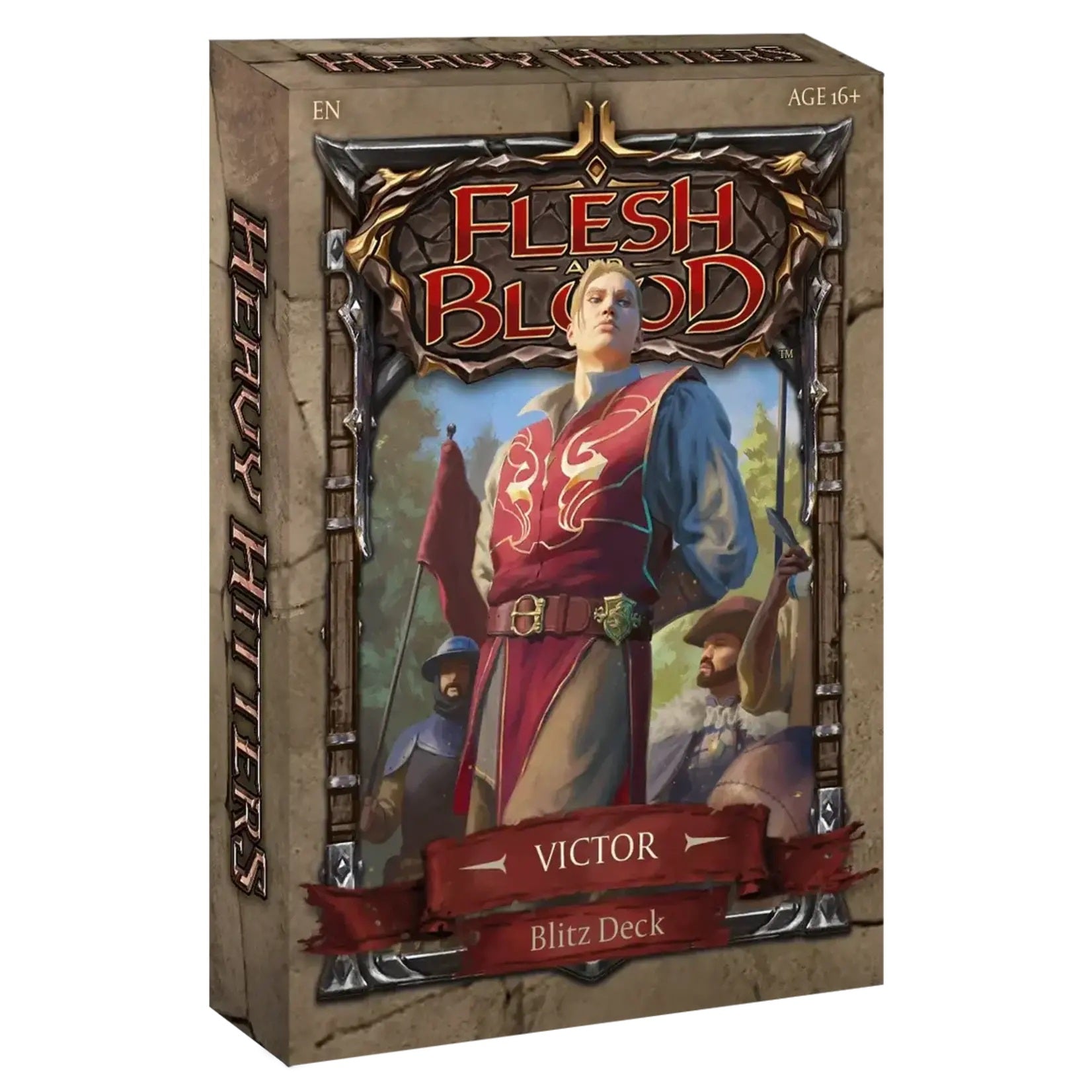 Flesh and Blood Heavy Hitters Blitz Deck Victor MKQ46VG1WC |0|