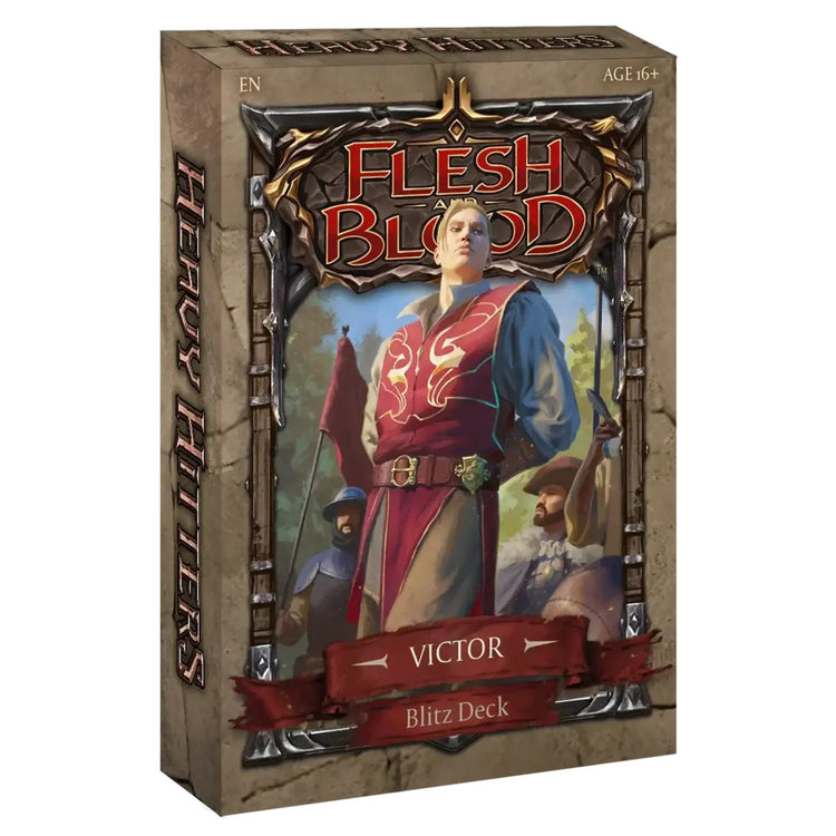 Flesh and Blood Heavy Hitters Blitz Deck Victor MKQ46VG1WC |0|