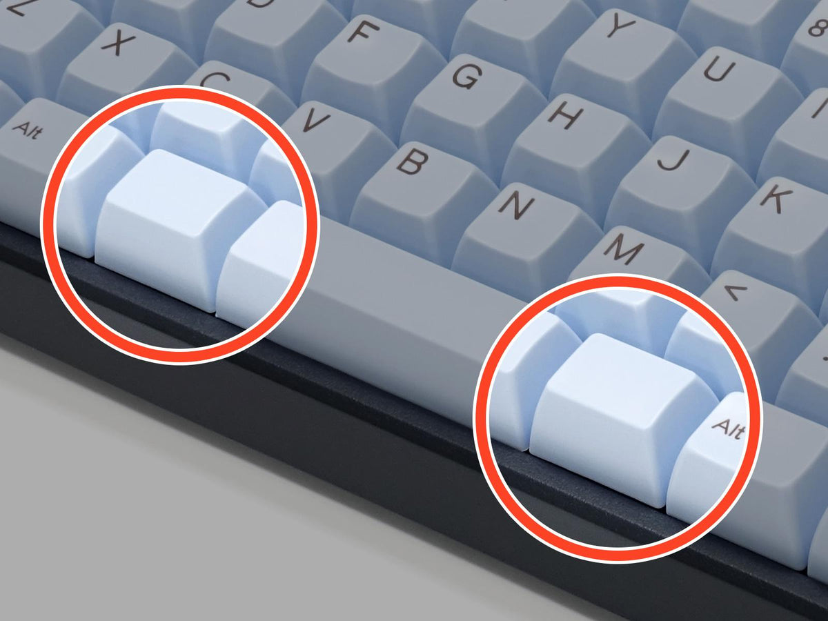 Keys Sa Computer Filco Ice MINILA 72 Key SA Profile Double Shot ABS Keycap Set