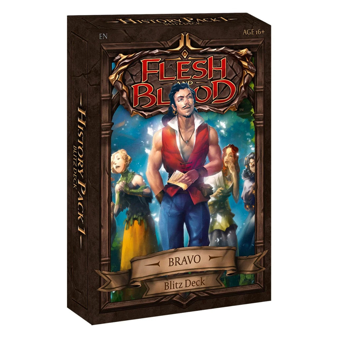 Flesh and Blood History Pack 1 Blitz Deck Bravo MKLTGPXAKQ |0|