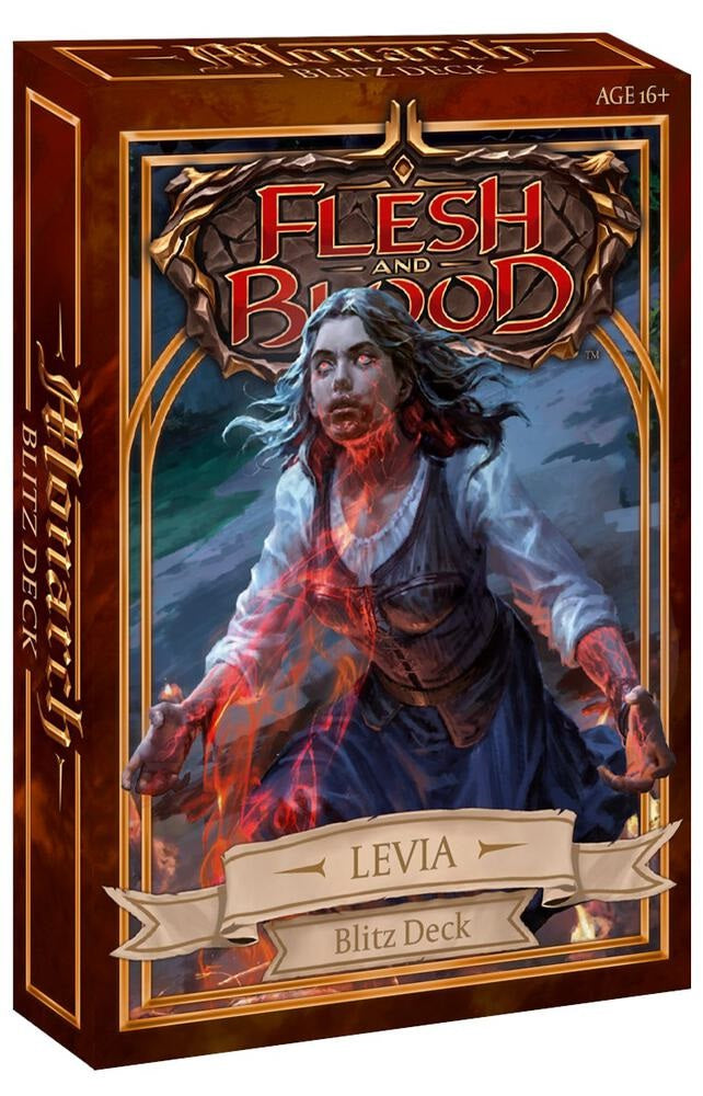 Flesh and Blood Monarch Blitz Deck Levia MKD2RMKZ1Y |0|