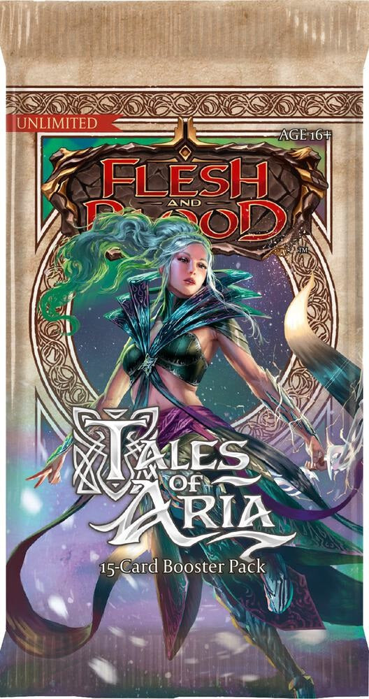 Flesh & Blood: Tales of Aria - Unlimited Booster Pack Flesh & Blood: Tales of Aria - Unlimited Booster Pack