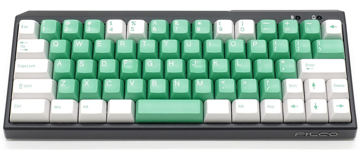 Keys Sa Computer Filco Sugar / Mint MINILA 72 Key SA Profile Double Shot ABS Keycap Set