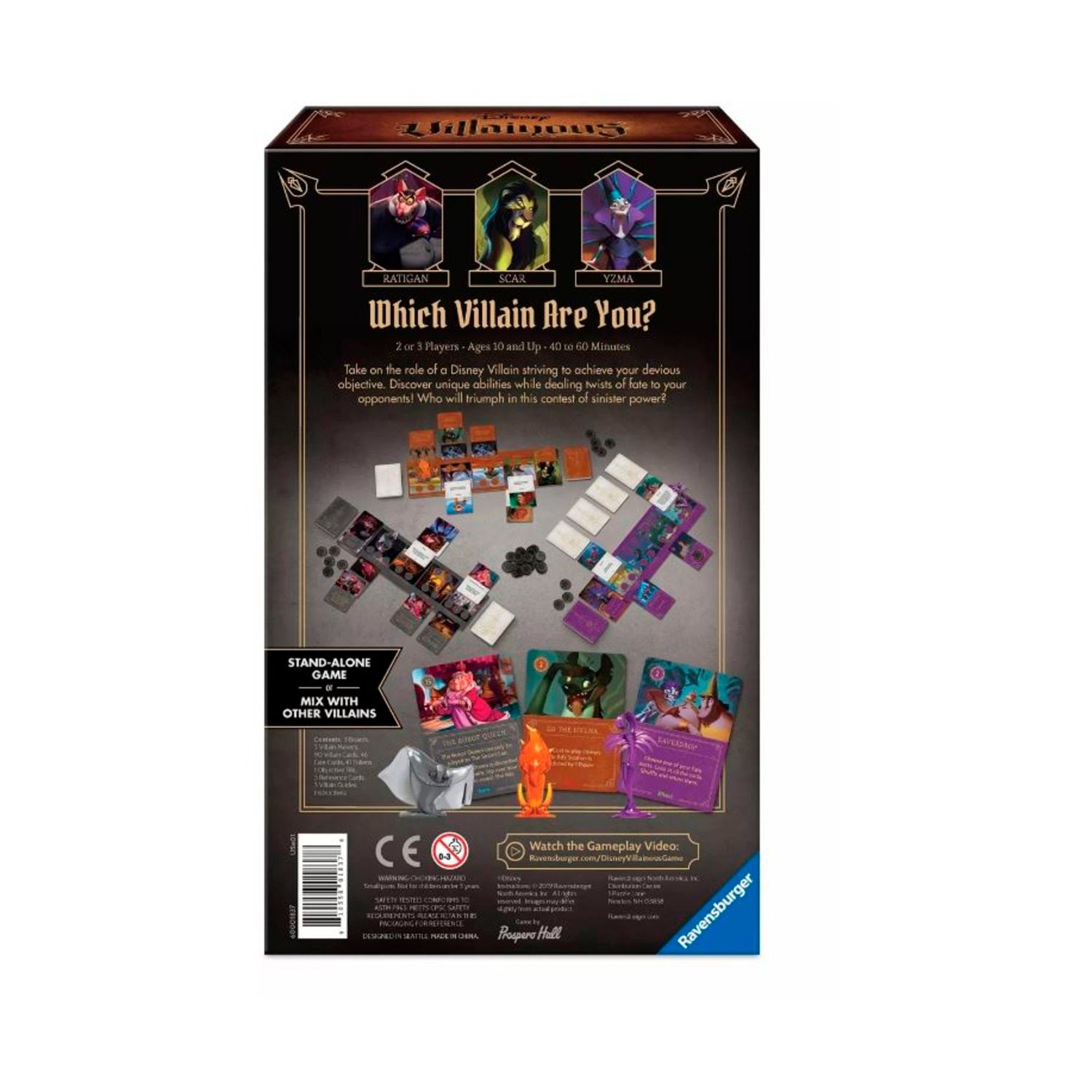 Disney Villainous Evil Comes Prepared MK3I08MFTF |76426|