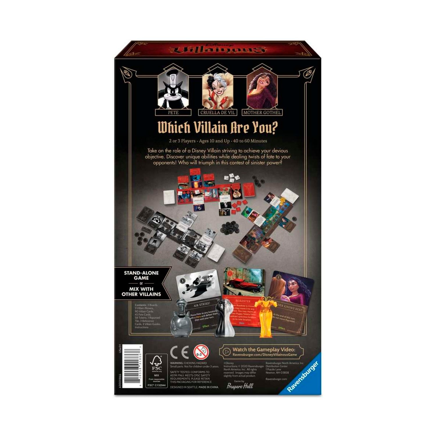 Disney Villainous Perfectly Wretched MKEZ249KGX |76430|