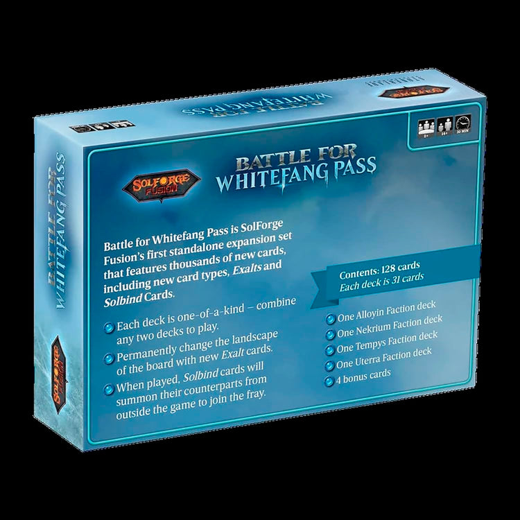 Solforge Fusion Set Booster Kit Battle for WhiteFang Pass First Edition MKJQ4YJ7LL |76434|