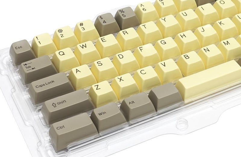 Filco Chocolate / CustardMINILA 72 Key SA Profile Double Shot ABS Keyc
