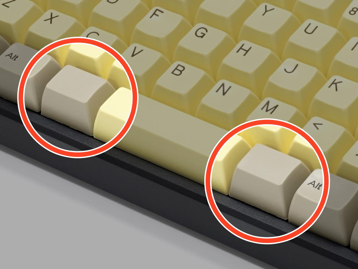Filco Chocolate / CustardMINILA 72 Key SA Profile Double Shot ABS Keyc