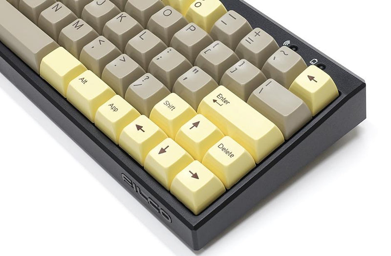 Filco Custard / Chocolate MINILA 72 Key SA Profile Double Shot ABS Key