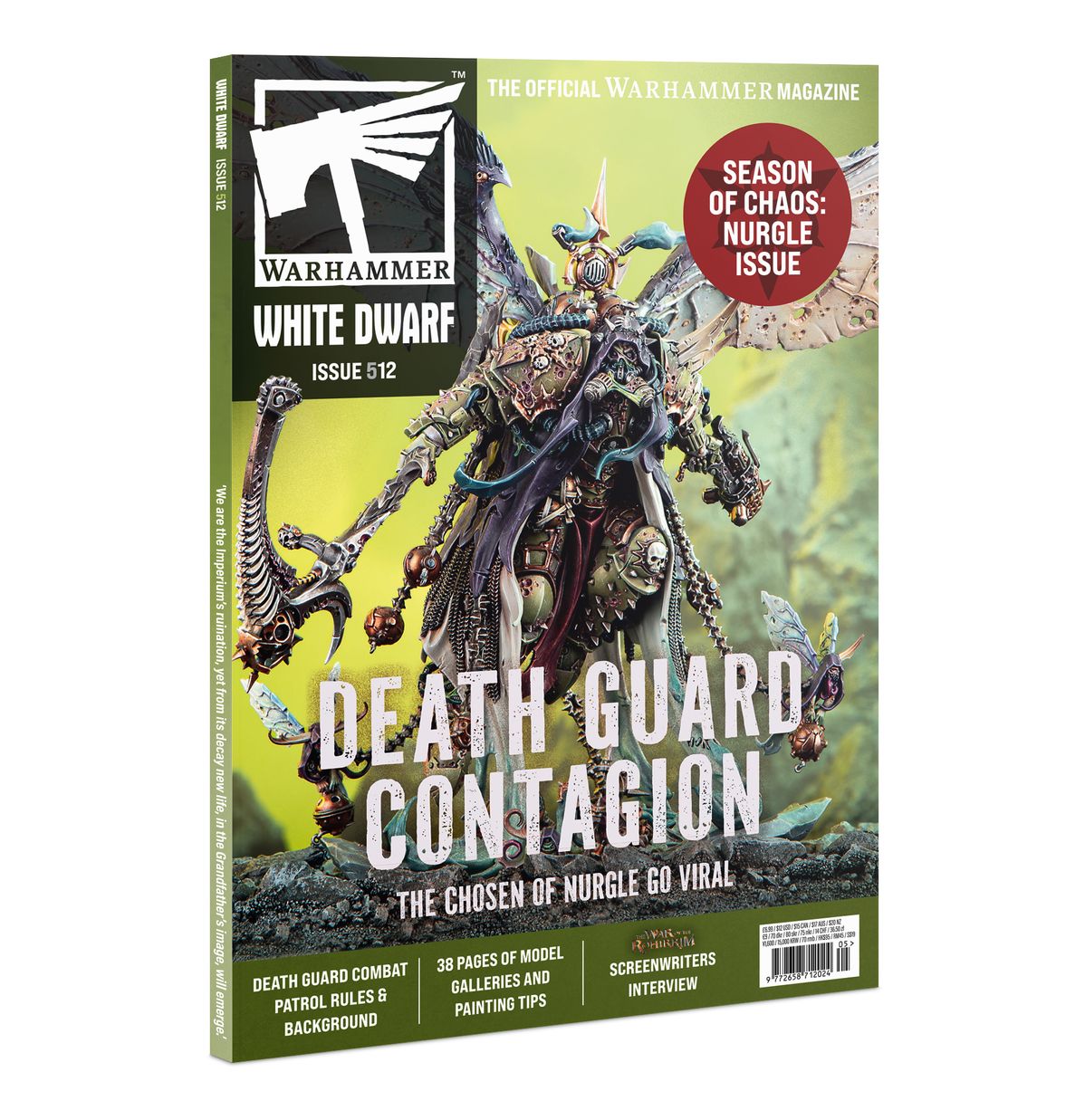 Warhammer White Dwarf Magazine Issue 512 (May 25) MKBOZLLMMO |0|