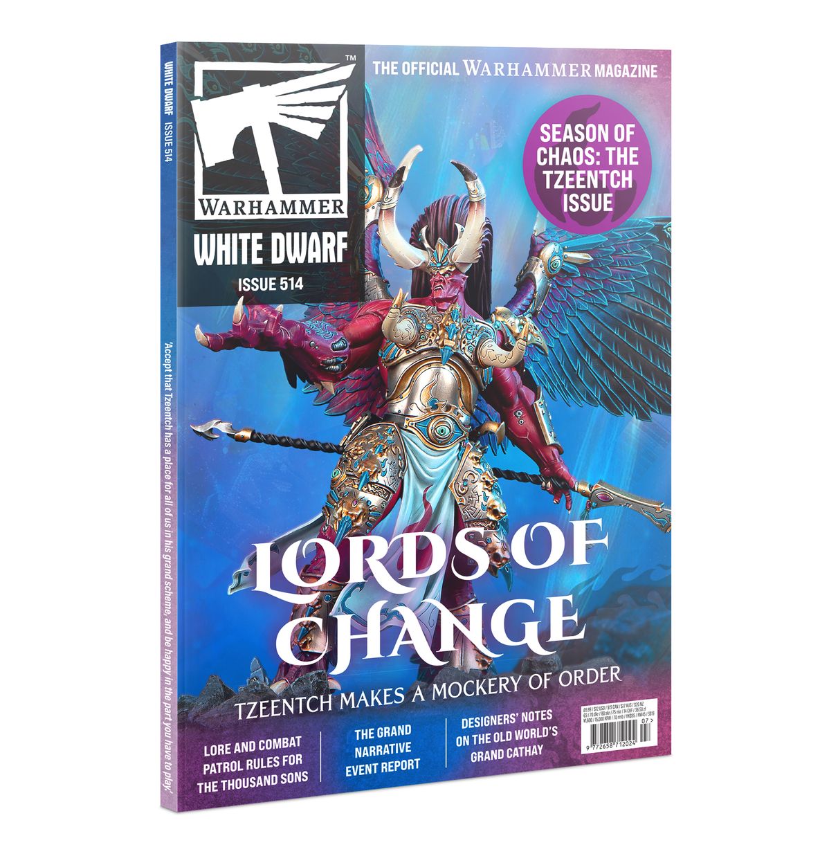 Warhammer White Dwarf Magazine Issue 514 (July 25) MKGWJGAWYN |0|
