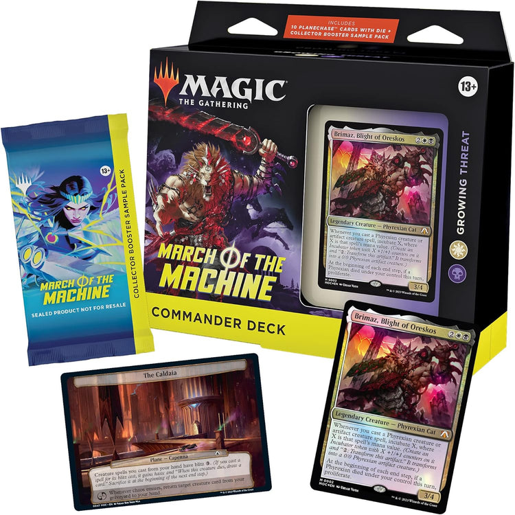 Magic The Gathering March of the Machine Commander Deck Growing Threat MKPEYDHOVU |0|