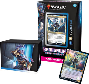 Magic The Gathering Kamigawa Neon Dynasty Commander Deck Buckle Up MKCNFLK2YI |76563|