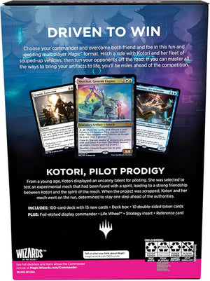 Magic The Gathering Kamigawa Neon Dynasty Commander Deck Buckle Up MKCNFLK2YI |76560|