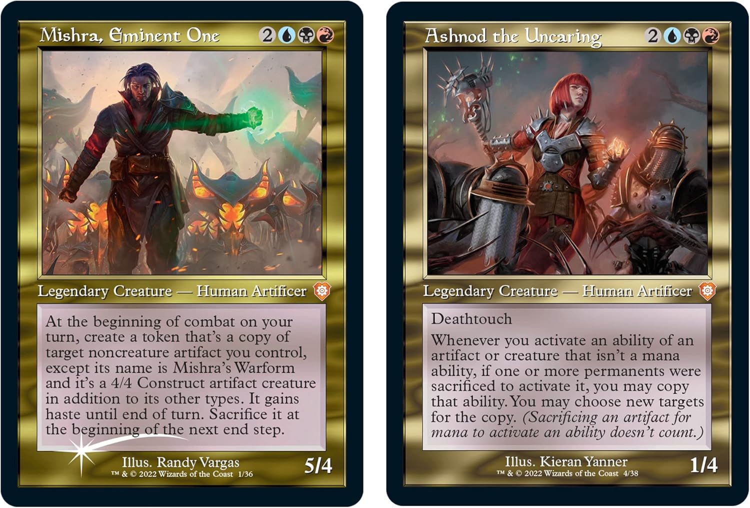 Magic The Gathering The Brothers' War Commander Deck Mishra's Burnished Banner MK7GS4WS7D |76567|