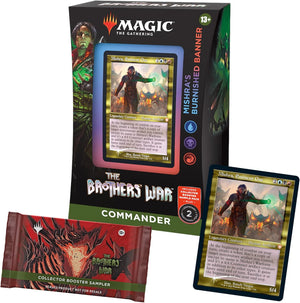 Magic The Gathering The Brothers' War Commander Deck Mishra's Burnished Banner MK7GS4WS7D |76565|