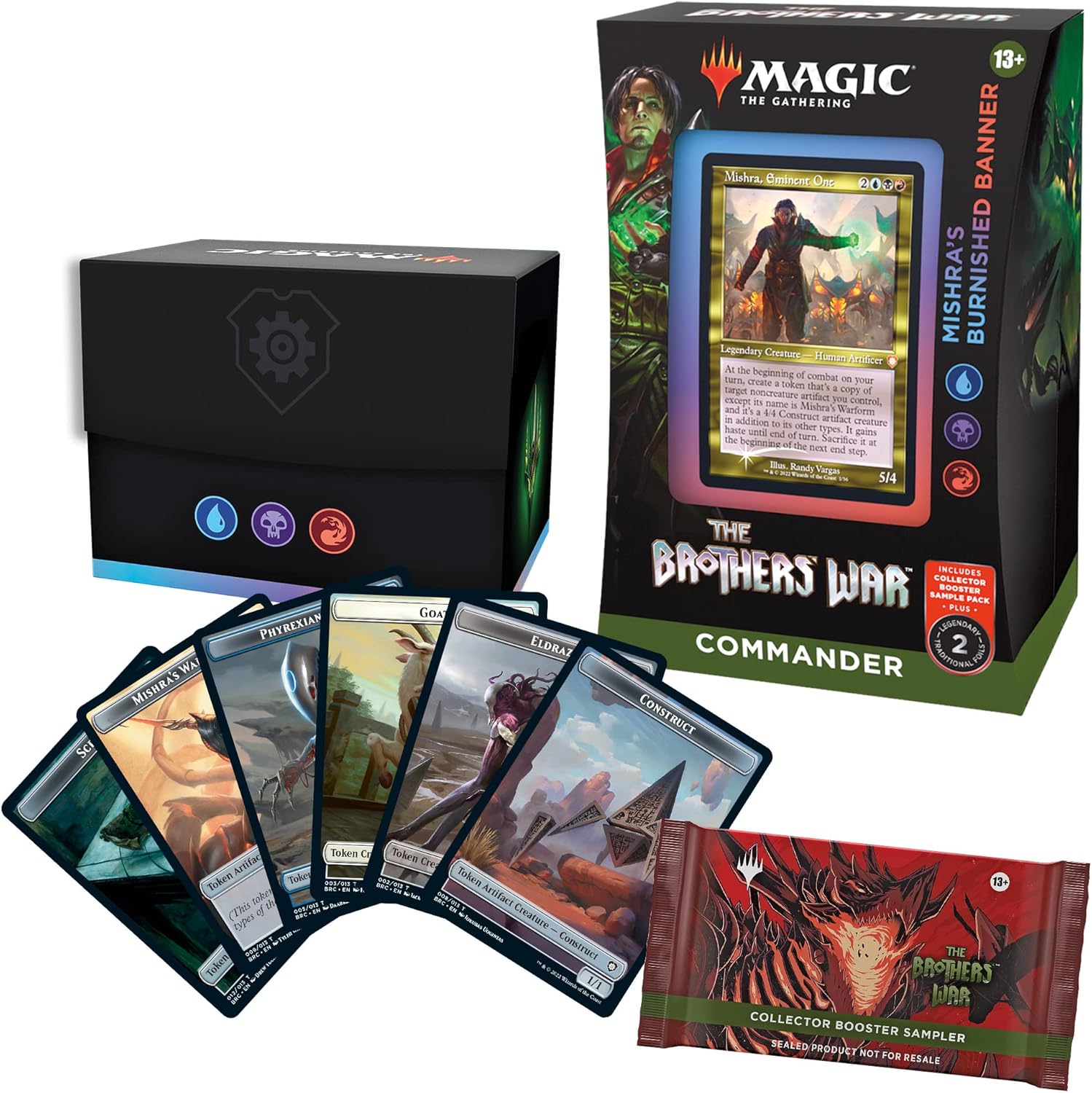 Magic The Gathering The Brothers' War Commander Deck Mishra's Burnished Banner MK7GS4WS7D |76566|