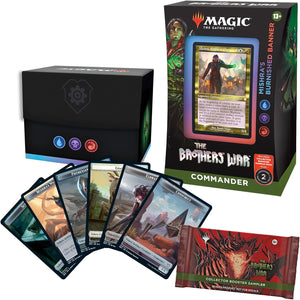 Magic The Gathering The Brothers' War Commander Deck Mishra's Burnished Banner MK7GS4WS7D |76566|