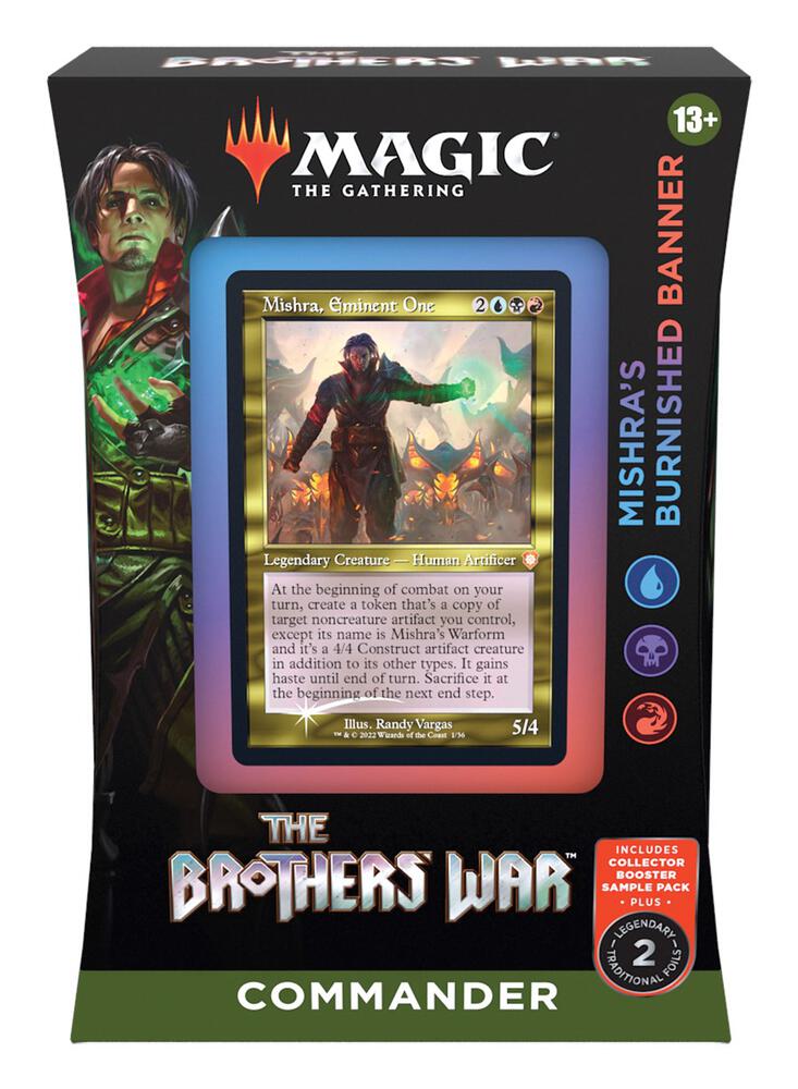 Magic The Gathering The Brothers' War Commander Deck Mishra's Burnished Banner MK7GS4WS7D |0|