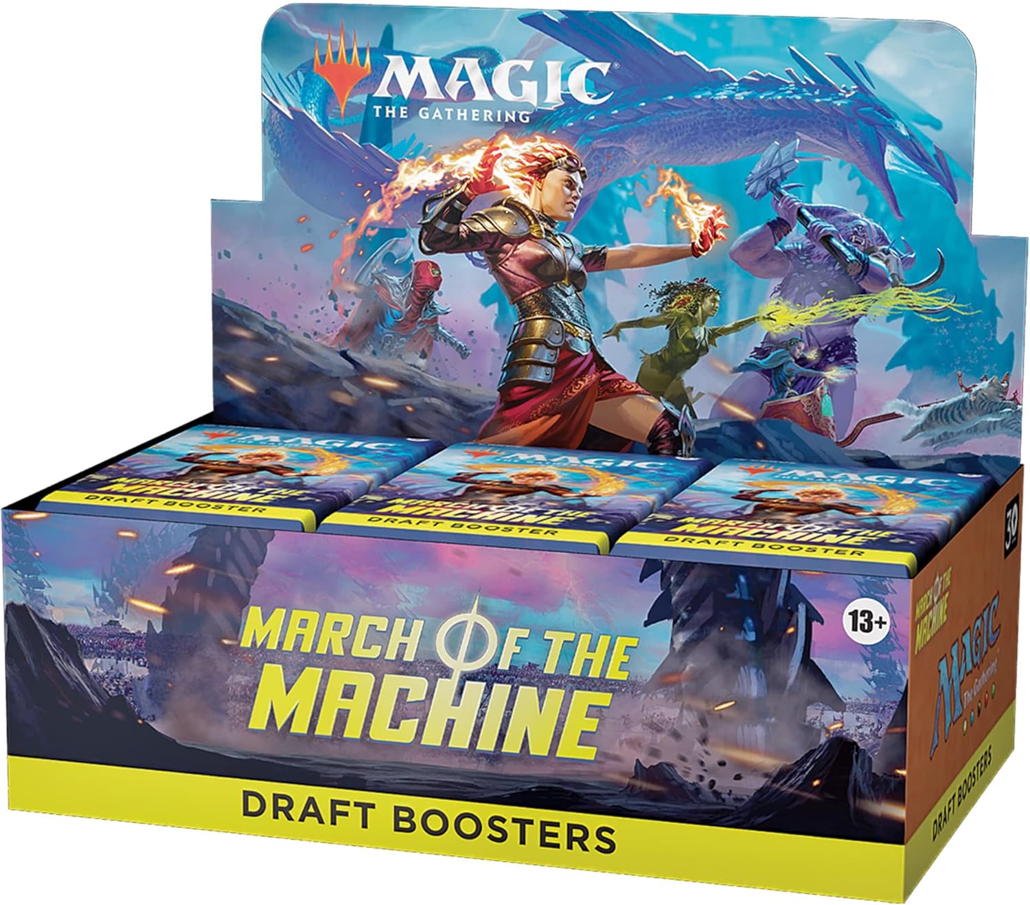 Magic The Gathering March of the Machine Draft Booster Display Box MKYG11QZKM |0|